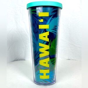 Starbucks Hawai'i Palm Acrylic Double Insulated Cold Cup-24oz-2016
